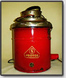 有PROTOS LOGO标志的吸尘器（有PROTOS LOGO标志的商品，被视为具实用性、坚固耐用不故障的优良商品。）